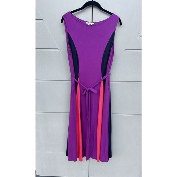 Boden Purple and Pink Maxi Dress - Picture 2 of 16